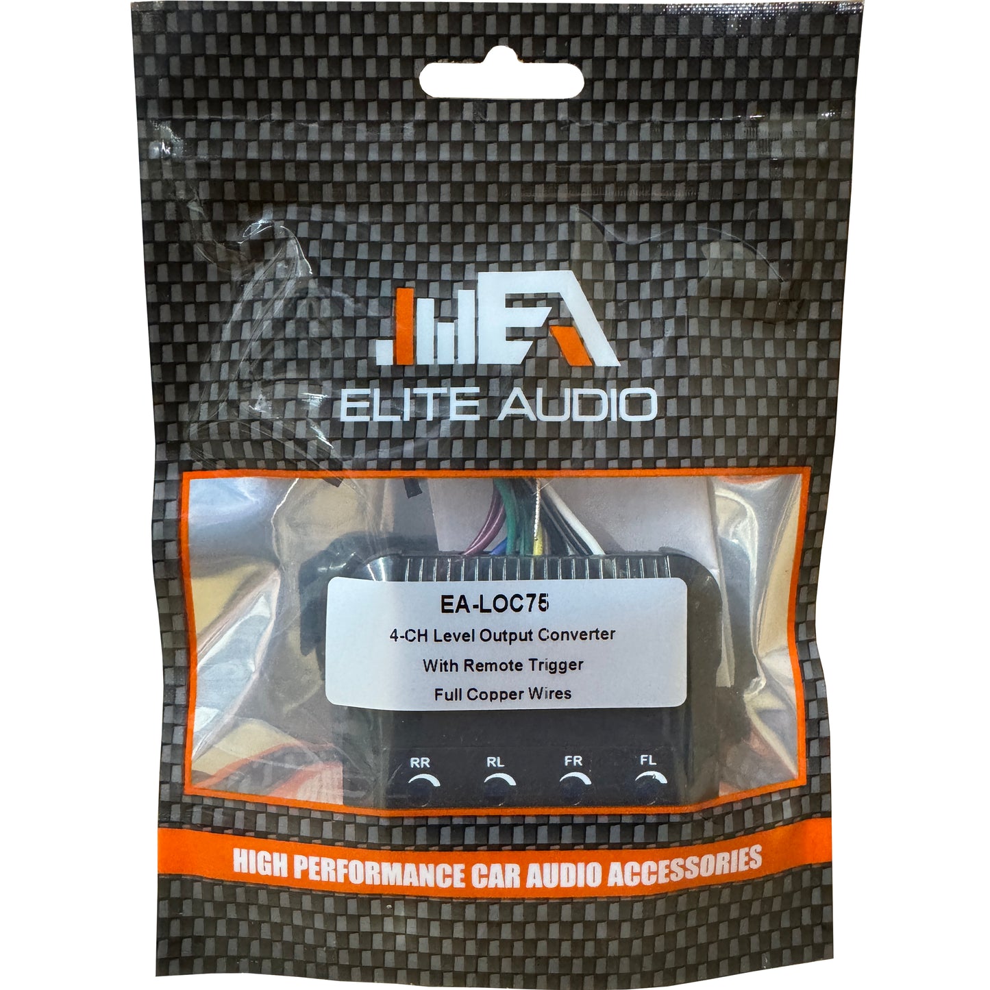 Elite Audio EA-LOC75 4ch Line Output Converter w/ Remote Output